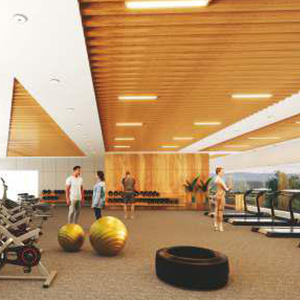 WELL EQUIPPED GYMNASIUM WELL EQUIPPED GYMNASIUM